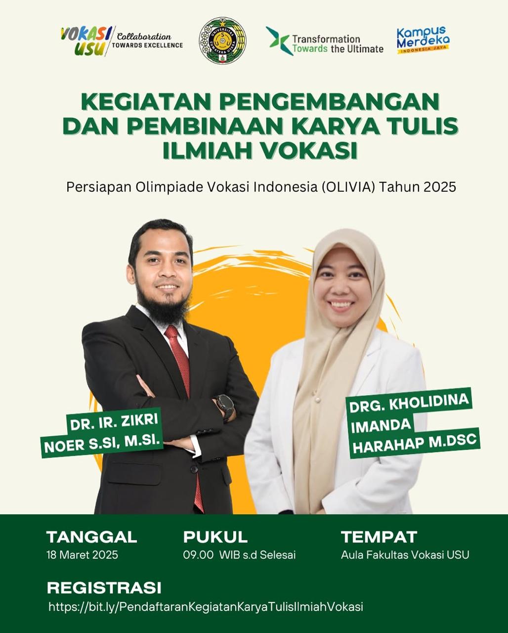 Kegiatan Pengembangan dan Pembinaan Karya Tulis Ilmiah Vokasi